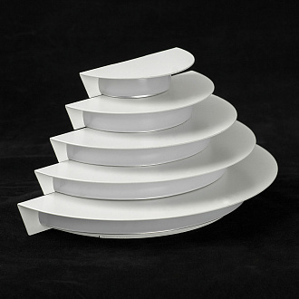 Бра 25*13*13 см, 8W, 4000K Lussole Grant LSP-7190 белый