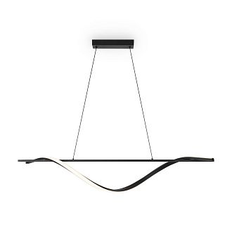 Подвесной светильник 100*20*-130 см, *LED*19W, 4000K, Freya  FR6060PL-L48B, Черный