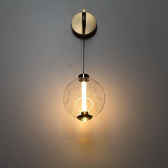 Бра 17*15*36-45 см, *LED*5W, 3000K, Citilux Noona CL251310, Бронза