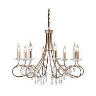 Люстра Elstead Interior, Арт. CRT8-SILVER-GOLD