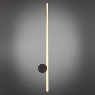 Бра 8,5*7*60 см, 1*LED, 9W, 3000K, Aployt BEATRIS APL.056.11.09, латунный