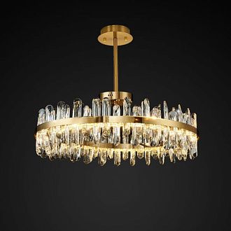 Люстра на штанге LAURENT B D100 100*100*36 см, 1*LED*100W, ImperiumLoft laurent-b01, Латунь