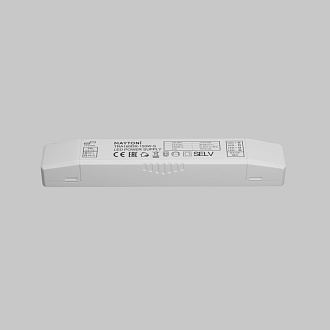 Блок питания 48В 3,8*22,7*3 см, 150W Maytoni Technical Power Supply Magnetic TRA160DR-150W-S белый