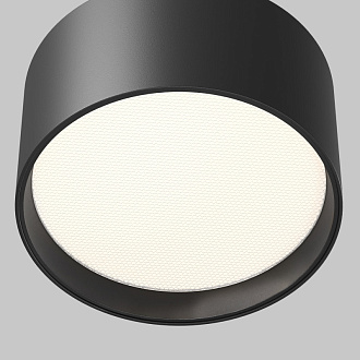 Светильник 12 см, 12W, 4000K, Maytoni Glare C091CL-12W4K-B, черный