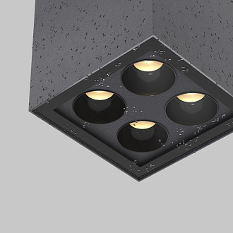 Светильник 7,6*7,6 см, LED 8W, 3000К, Графит Maytoni Ares O309CL-L8GF3K