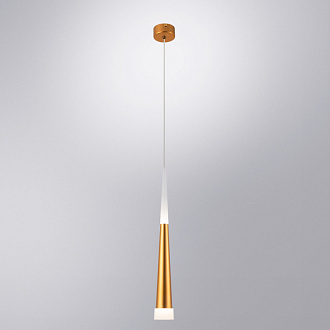 Светильник светодиодный 6 см, 7W, 4000K, Arte Lamp Sabik A6010SP-1SG, матовое золото