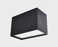 Накладной светильник 17 см, 15W, 3000K, Italline DL 3029 black 3000K, черный