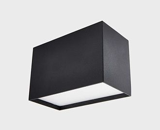 Накладной светильник 17 см, 15W, 3000K, Italline DL 3029 black 3000K, черный