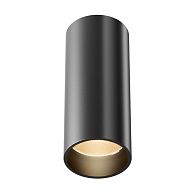Накладной светильник 5,2*5,2*12,5 см,  LED, 12W, 3000К, Maytoni Technical FOCUS LED C056CL-L12B2.7K-W-B черный