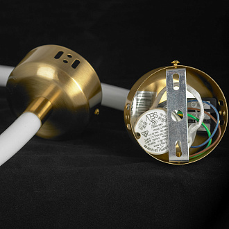 Линейно-подвесной светильник Lussole LSP-7011, 130*65 см, бронзовый