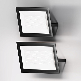 Прожектор 23 см, 150W, 6500K, Maytoni Flood FL001-L150B6K, черный