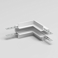 Коннектор угловой внутренний Elektrostandard Slim Magnetic для встраиваемого шинопровода под ГКЛ 9,5мм 85213/00, белый