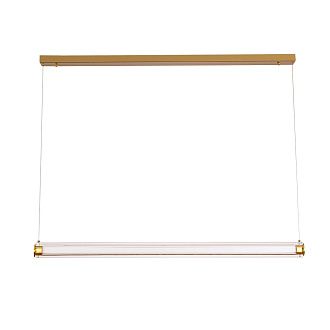 Подвесной светильник 8*120*8 см, 1*LED, 19W, 3000K Divinare Pastel 1711/17 SP-19, Латунь