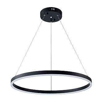 Подвесной светильник 3*60 см, 1*LED, 45W, 3000-6000K Arte Lamp Siren A2548SP-45BK, Черный