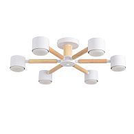 Люстра 60*15-15 см, 6*GX53 LED*7W, Lumion Vudi LUM8306/6C, белый; бежевый