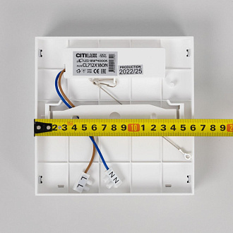 Светильник 16 см, 18W, 4000K Citilux Тао CL712X180N Белый 1620lm