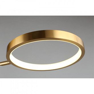 Люстра 124*27 см 50W, 3000K, Aployt INES APL.043.07.50, черный