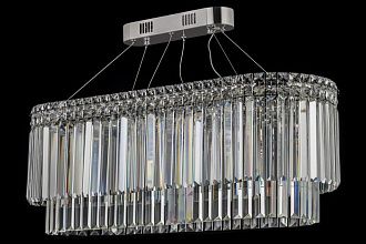 Люстра подвесная **30 см, Led лента*LED*100W, 3000/6000K, Arti Lampadari Ovindoli Gold Ovindoli L 1.5.80X30.101 N, Никель