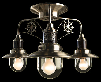 Потолочная люстра Arte lamp Sailor A4524PL-3AB бронзовый