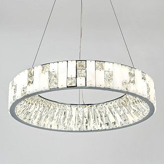 Подвесная люстра 60x50см, LED, 45Вт, 3000 / 5500K, Modelux ML.6988.600P CR Хром