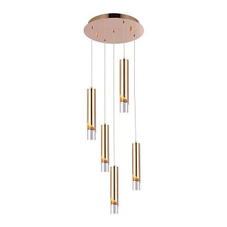 Подвесной светильник 31*31*100 см, LED 25W, 4000K, Золото MODELUX ML.3317.5
