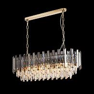 Люстра L900 x W300 x H290 (530), мм, 10*40W (400W), H GOLD (Золото) NewRgy DM50-L900*W300*H290(530)SM H GOLD