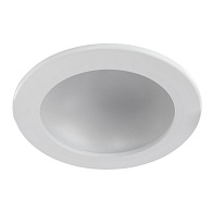 Светильник 15 см, 12W, 3000K, белый, теплый свет, Arte Lamp Riflessione A7012PL-1WH, встраиваемый LED, вр 13,5 см