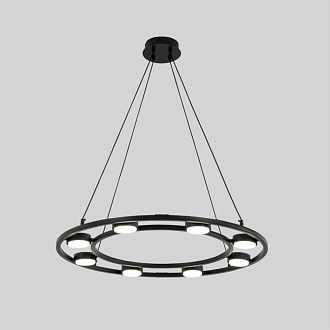 Люстра подвесная *75*100-100 см, 8*GX53 LED*7W, Lumion Torina LUM8340/8, черный