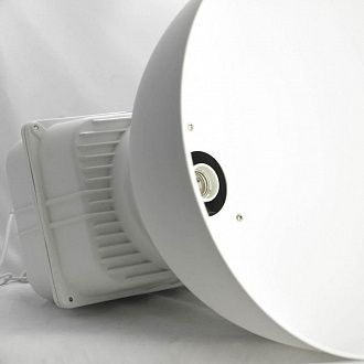 Подвесной светильник Lussole Loft Arta GRLSP-9827, диаметр 41 см, белый