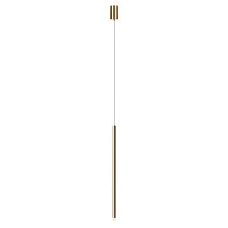 Подвесной светильник *2*60 см, 1*LED*3W, 4000K, Loft It Reed 10358/600 AB, Матовая латунь
