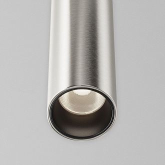 Трековый магнитный светильник 4 см, 5W, 4000K, Maytoni FOCUS LED TR156-1-5W4K-PT, серебро