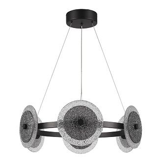 Подвесная люстра 60*150 см, 1*LED*34W, 4000K, ST-Luce Alumno SL6142.433.01, черный