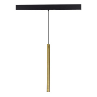 Магнитный трековый светильник 3,2*30,7/150 см, 1*LED*7W 4000K ST LUCE Skyline 48 ST682.346.07 золотистый