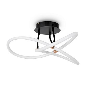 Светильник *60*-23 см, *LED*44W, 4000K, Freya Нарядный/Fancy FR6059CL-L35B, Черный с Золотом