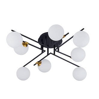 Люстра 26*81 см, 8*G9, 33W, Arte Lamp Gemini A2243PL-8BK, Черный