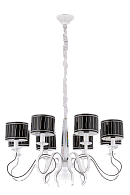 Люстра Ø820 x H460(1190), мм, 8*40W (320W), WHITE (Белый) Sfera Sveta 2168/8 WHITE