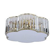 Люстра 45*45*17 см, 4*E27 Gerhort G21108/4GD+WT+CL, Золото;Белый