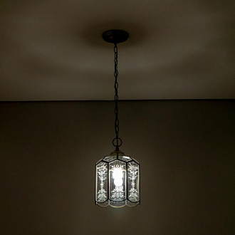 Светильник подвесной Citilux Витра CL442210, диаметр 27 см, бронза