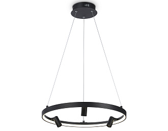 Светильник подвесной 50*6,5*120 см, LED 50W, 3000К, черный Ambrella Comfort LineTech FL5284