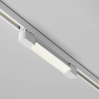 Трековый трехфазный светильник 38 см, 10W, 4000K, Maytoni Basis TR196-3-10W4K-W, белый