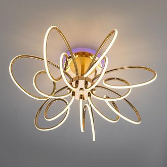 Светильник 68 см, 135W, 3000-5500K, Citilux SALMA SMART CL224A172 RGB LED, золото