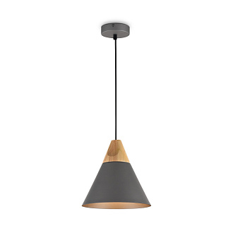 Подвесной светильник Maytoni Bicones P359-PL-220-C, диаметр 22 см, серый