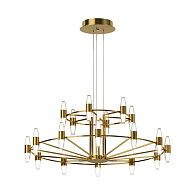 Подвесной светильник *46,5-336,5 см, LED, 108W, 3000K, Maytoni Arana MOD401PL-L108BS3K, Латунь