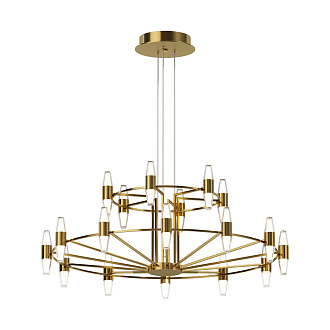 Подвесной светильник *46,5-336,5 см, LED, 108W, 3000K, Maytoni Arana MOD401PL-L108BS3K, Латунь
