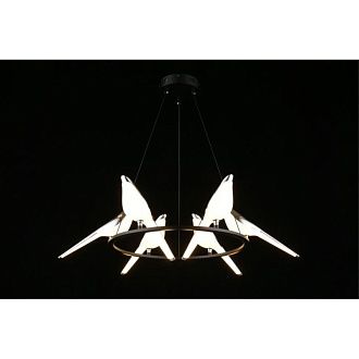 Детская люстра 65*60-300 см, 1*LED, 60W, 3000K, Aployt Astor APL.822.13.60, хром
