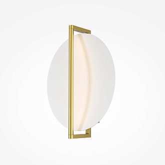Бра 11,1*34*30 см, LED, 14W, 3000К, Maytoni Mira MOD279WL-L14G3K золотой