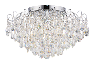 Люстра 650*420, 8*E27+8*LED*E27+LED, 60W Sfera Sveta Хрусталь (Эконом) 1503/8+8 CR, Хром