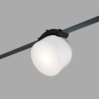 Светильник на шине 10*10,7 см, LED * 12W, 4000K, Denkirs Belty Spot DK5542-WH+BK, черный