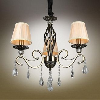 Подвесная люстра 54*58-96 см, 3*E14, 40W, Omnilux Omnilux 791 OML-79113-03, бронзовый