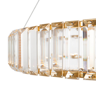 Светильник 60 см, 23W, 3000-5000K, Freya Tier FR5257PL-L25G, золото